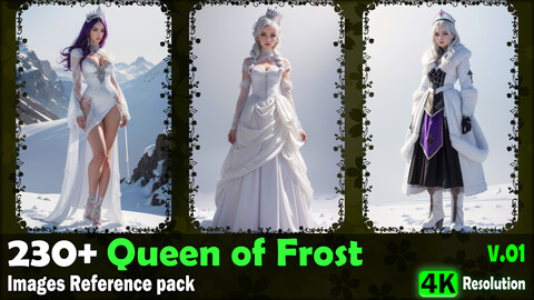 230+ Queen of Frost Images Reference Pack - 4K Resolution - V.01