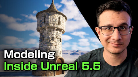 Learn to Model inside Unreal Engine 5