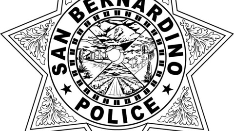 SAN BERNARDINO Police vector file, svg dxf file for laser cutting, laser engraving, Cricut cut file, cnc router file, EZ Cad file