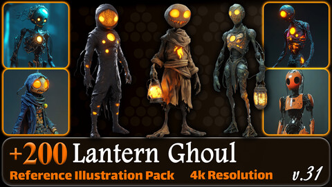 200 Lantern Ghoul Reference Pack | 4K | v.31