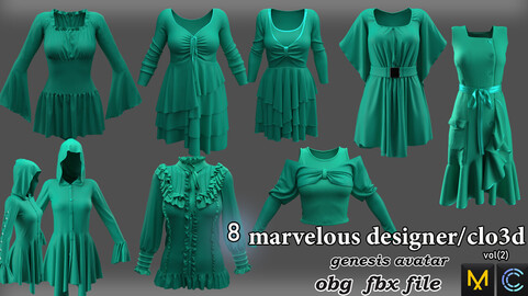 the second collection of womens clothing in marvelous