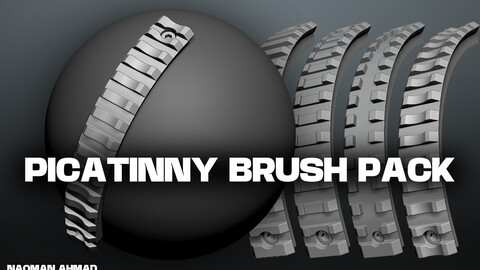 Picatinny Rail Brush Pack