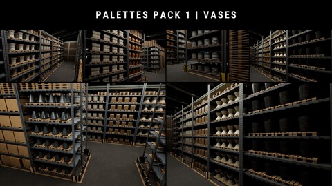 Ultimate Pallets Pack | 48 Assets