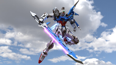 Sword Strike Gundam Remake - Rigged