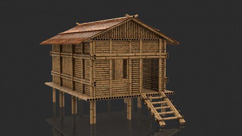 Bamboo House 6 - Jungle Hut