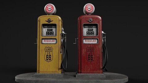 Vintage Gas Pump