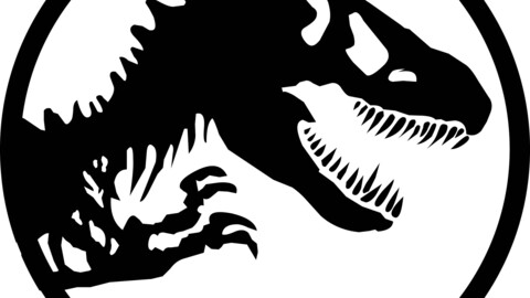 Dinosaur Jurrassic, svg vector file, laser cut file, cricut file, engraving file, cnc cut file, Eps file