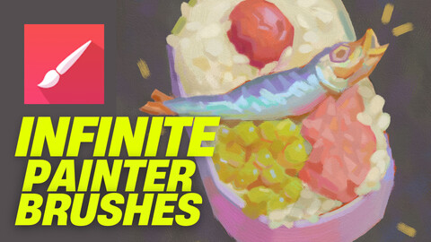 Infinite Painter Brushes (Oil,watercolor,pastel)