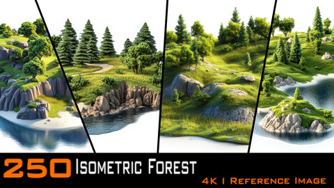 Isometric Forest - 250 Reference Image