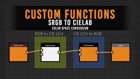 Substance Designer | sRGB to CIEL(ab) Color Conversion