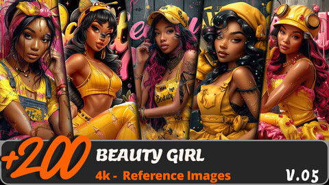 BEAUTY GIRL VOL .05/ 4K/ Reference Image