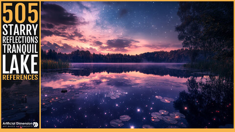 505 Starry Reflections on a Tranquil Lake