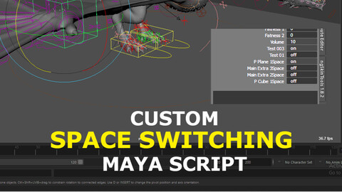 Custom Space Switching Maya Script