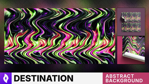 FLUID ART: "Destination" | Abstract Background