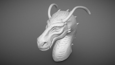 Saphira-inspired Bust