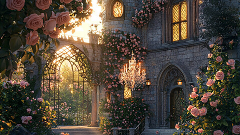 Enchanted Castle of Roses 2