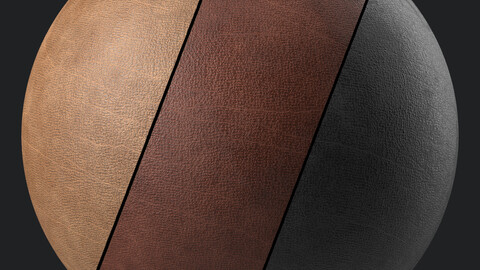 Leather Materials 43- Sbsar Pbr 4k Seamless