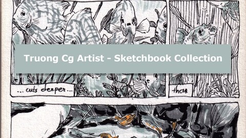 Truong CG Artist's sketchbooks