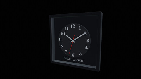 Home decorations Wall Clock Low-poly