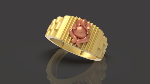 Ganesh Ring 3D - 0016