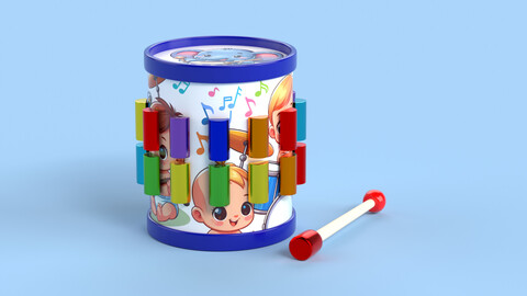 Toy 11 Drum Music Toy for kids