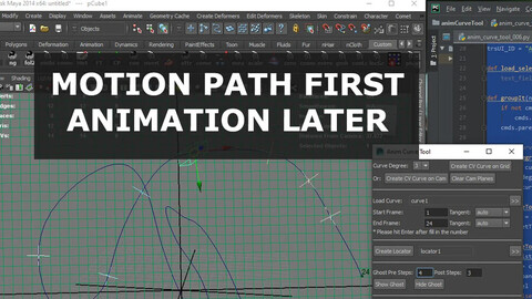 Motion Curve Tool - Maya Script (Python)