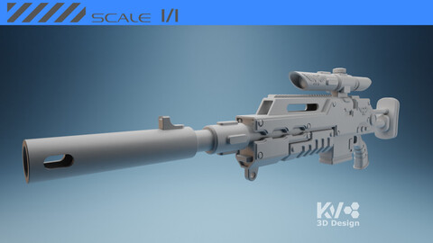 KV-Space Marine Bolt Sniper Rifle