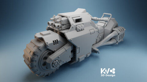 KV-Marines Bike 3D print model