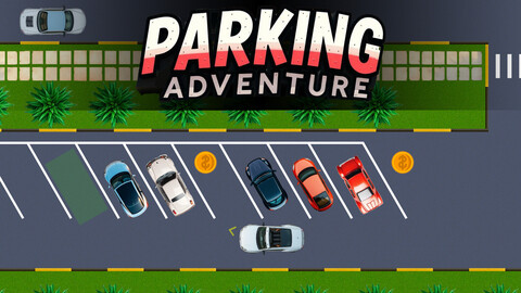 Car Parking Adventure – Exciting Top-Down Driving Simulator | Unity Source Code