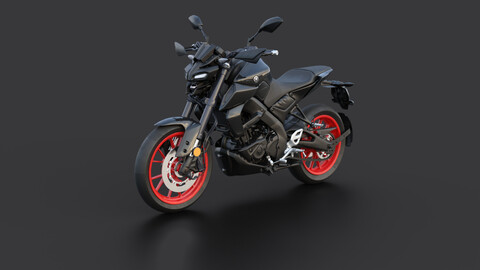 Yamaha MT-15 | 3D Model | Realistic Textured file | Download Now