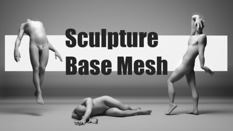 Sculpture Base Mesh