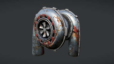 Turbine Set - 8K PBR / 3 Variations