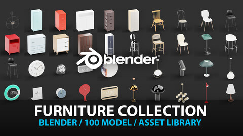 100 Furniture Models Vol 1