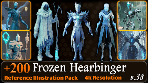 200 Frozen Hearbinger Reference Pack | 4K | v.38