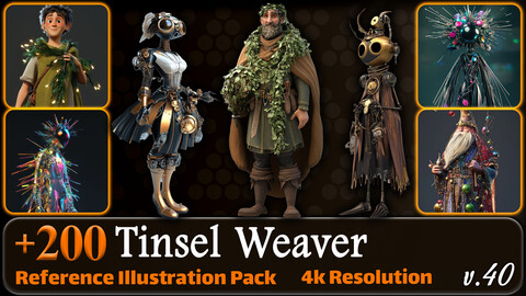 200 Tinsel Weaver Reference Pack | 4K | v.40