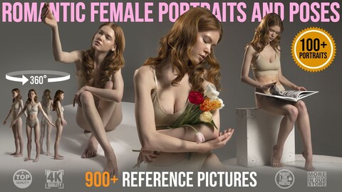 900+ Romantic Female Poses and Portraits