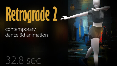 A&M: Retrograde 2 - dance loop (MocapDancer animation) 78bpm + UE assets pack