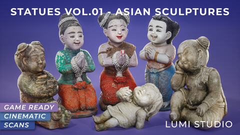 STATUES VOL.01 - ASIAN SCULPTURES