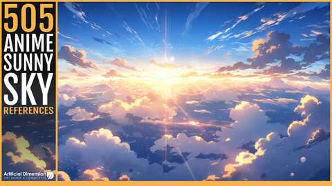 505 Anime Sunny Sky