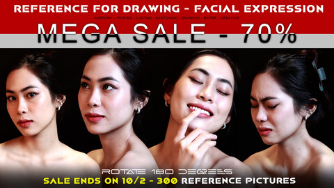 Drawing Reference_P3_Facial Expression_Mega Sale 70%