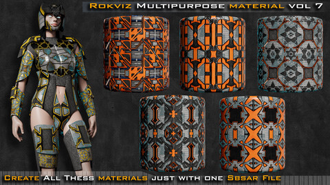 Rokviz multi-purpose Material vol.7