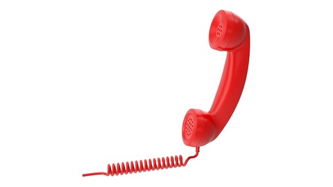 Red Handset