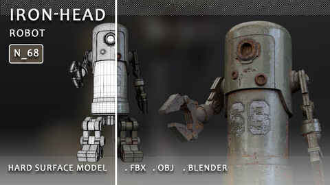 Iron_Head_robot_N68