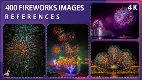 400 Fireworks Image Reference Pack – Vol 1