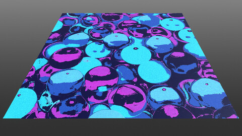 Abstract Blue Purple fabric 4k Pbr Texture