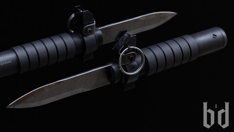 Ballistic knife (Russian Federation) | Substance Painter file Included