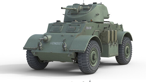 T17E1 Staghound Armored Car