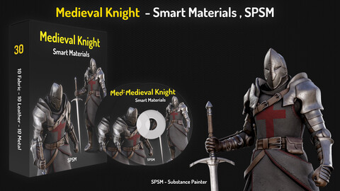 Medieval Knight Smart Materials - Vol 24 + 3 Free Samples