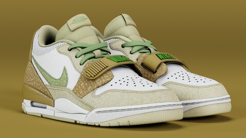 Air Jordan Legacy 312 Low Golden Moss Alligator