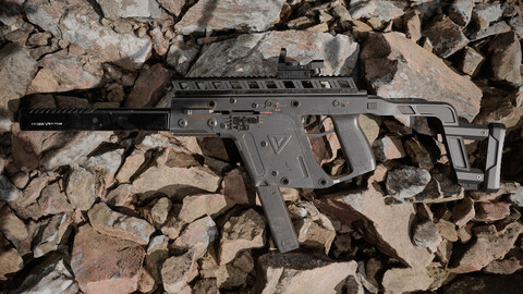 Kriss Vector SMG Game Ready Model